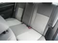 2015 Toyota Corolla Steel Gray Interior Rear Seat Photo