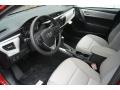 2015 Toyota Corolla Ash Interior Prime Interior Photo