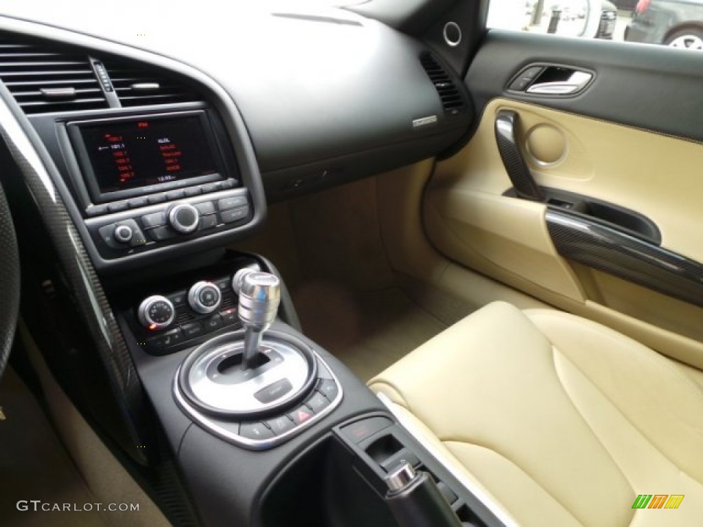 2011 R8 Spyder 4.2 FSI quattro - Ibis White / Luxor Beige Nappa Leather photo #17