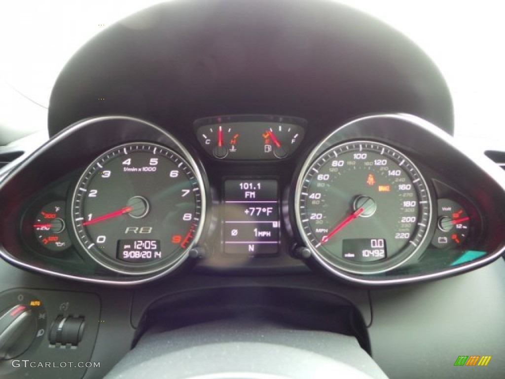 2011 Audi R8 Spyder 4.2 FSI quattro Gauges Photo #97257911