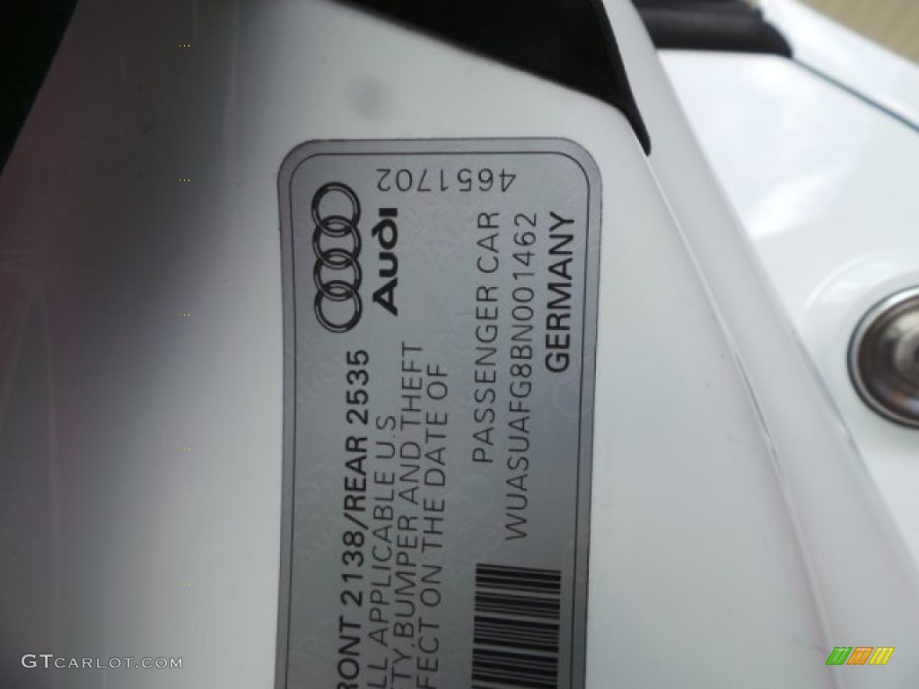 2011 R8 Spyder 4.2 FSI quattro - Ibis White / Luxor Beige Nappa Leather photo #39