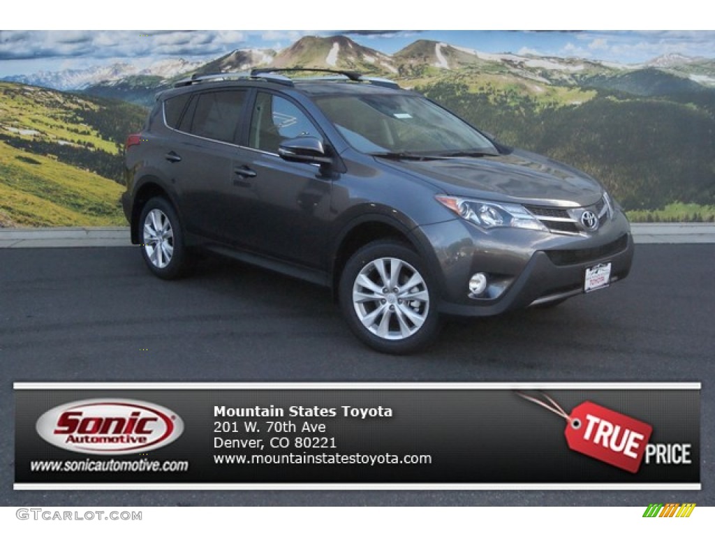 2014 RAV4 Limited AWD - Magnetic Gray Metallic / Black photo #1
