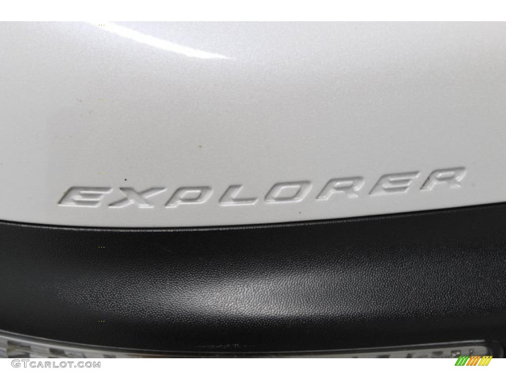 2012 Explorer Limited 4WD - White Platinum Tri-Coat / Medium Light Stone photo #8