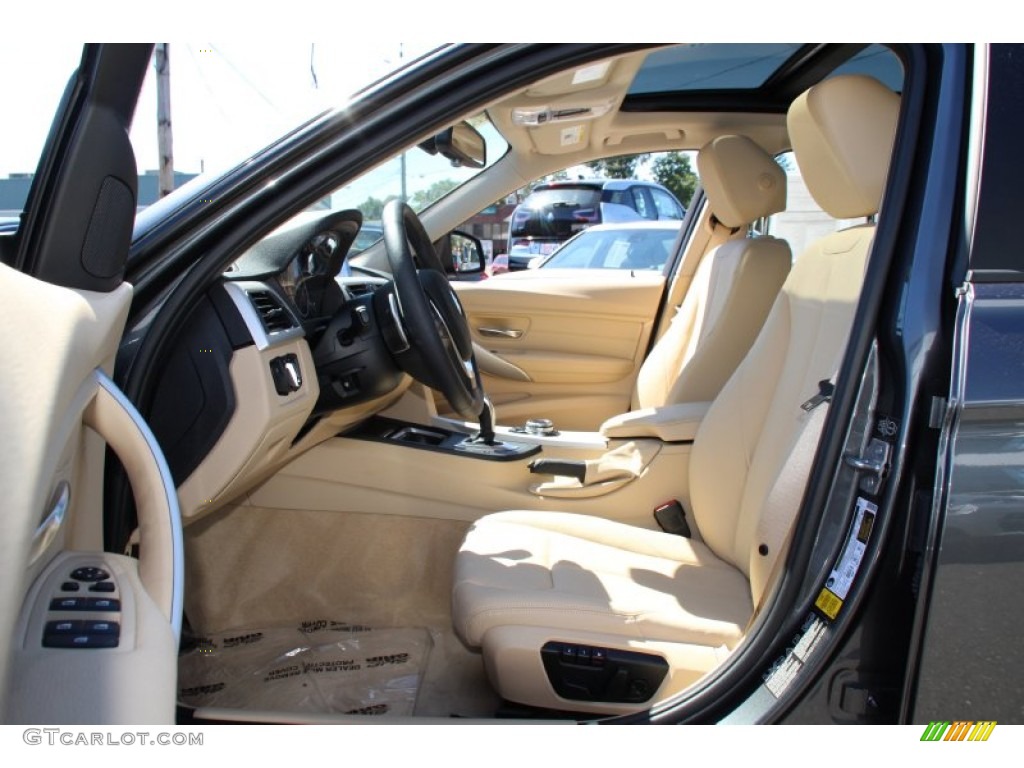 Venetian Beige Interior 2014 BMW 3 Series 328i xDrive Sports Wagon Photo #97263166