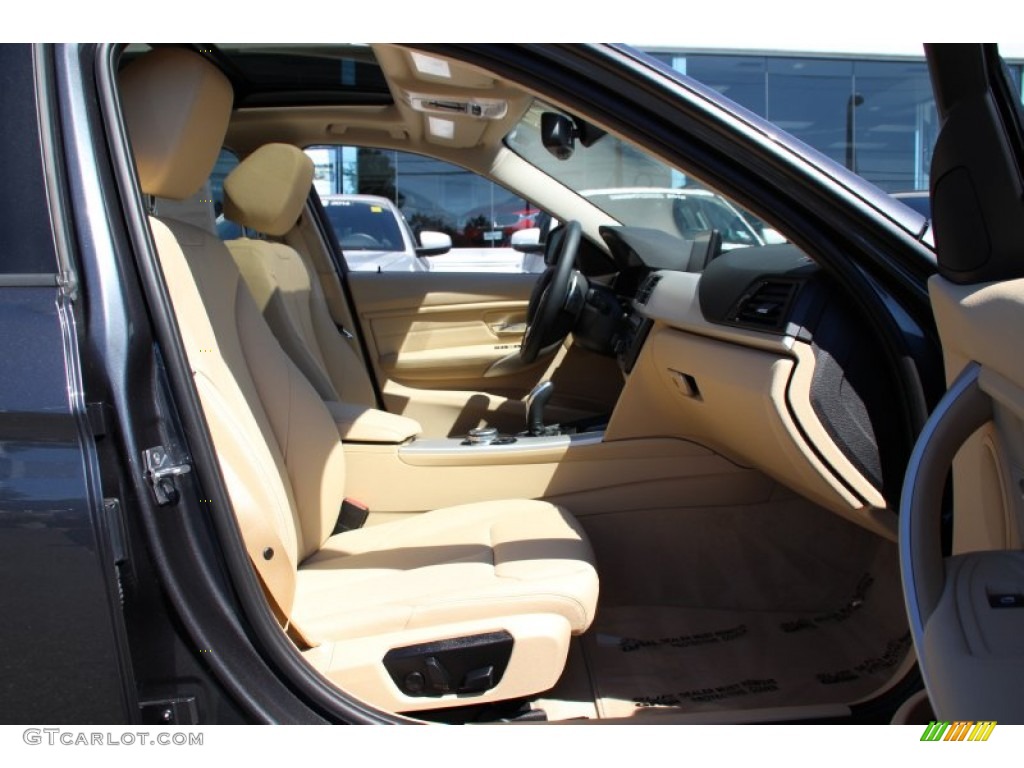 2014 3 Series 328i xDrive Sports Wagon - Mineral Grey Metallic / Venetian Beige photo #29