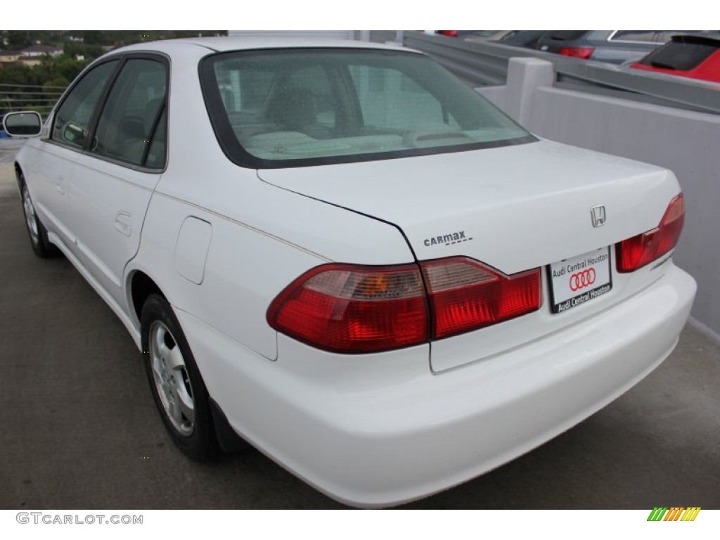 1999 Accord EX Sedan - Taffeta White / Ivory photo #6