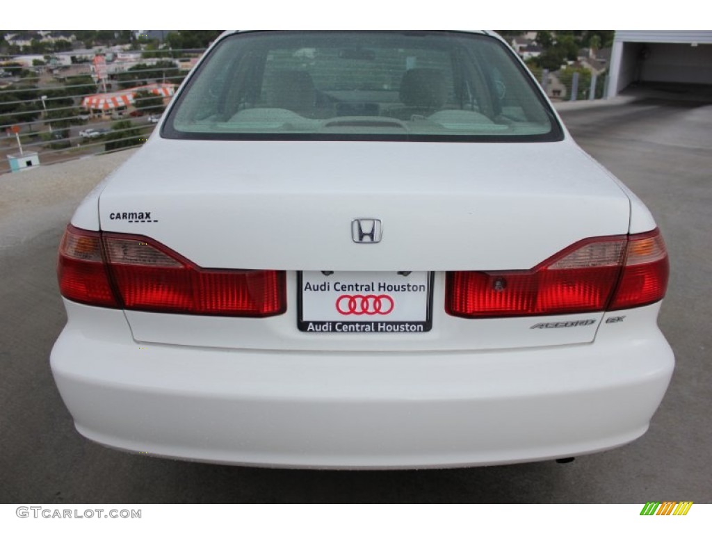 1999 Accord EX Sedan - Taffeta White / Ivory photo #7