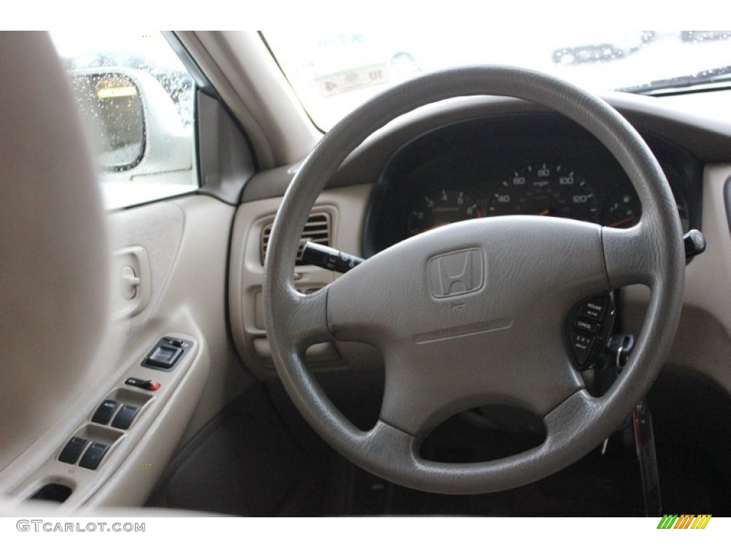 1999 Accord EX Sedan - Taffeta White / Ivory photo #23