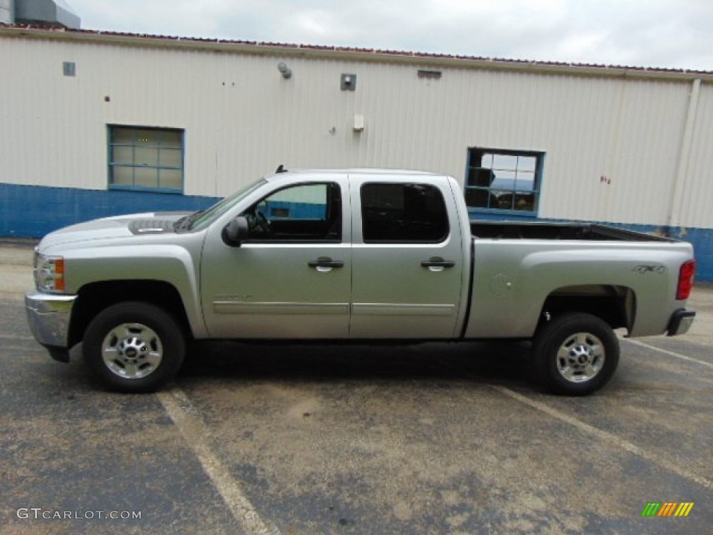 Silver Ice Metallic 2014 Chevrolet Silverado 2500HD LT Crew Cab 4x4 Exterior Photo #97265551