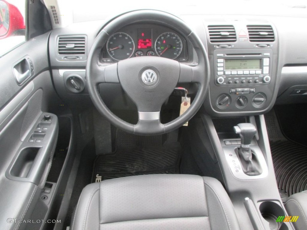 2008 Volkswagen Jetta Wolfsburg Edition Sedan Art Grey Dashboard Photo #97267135