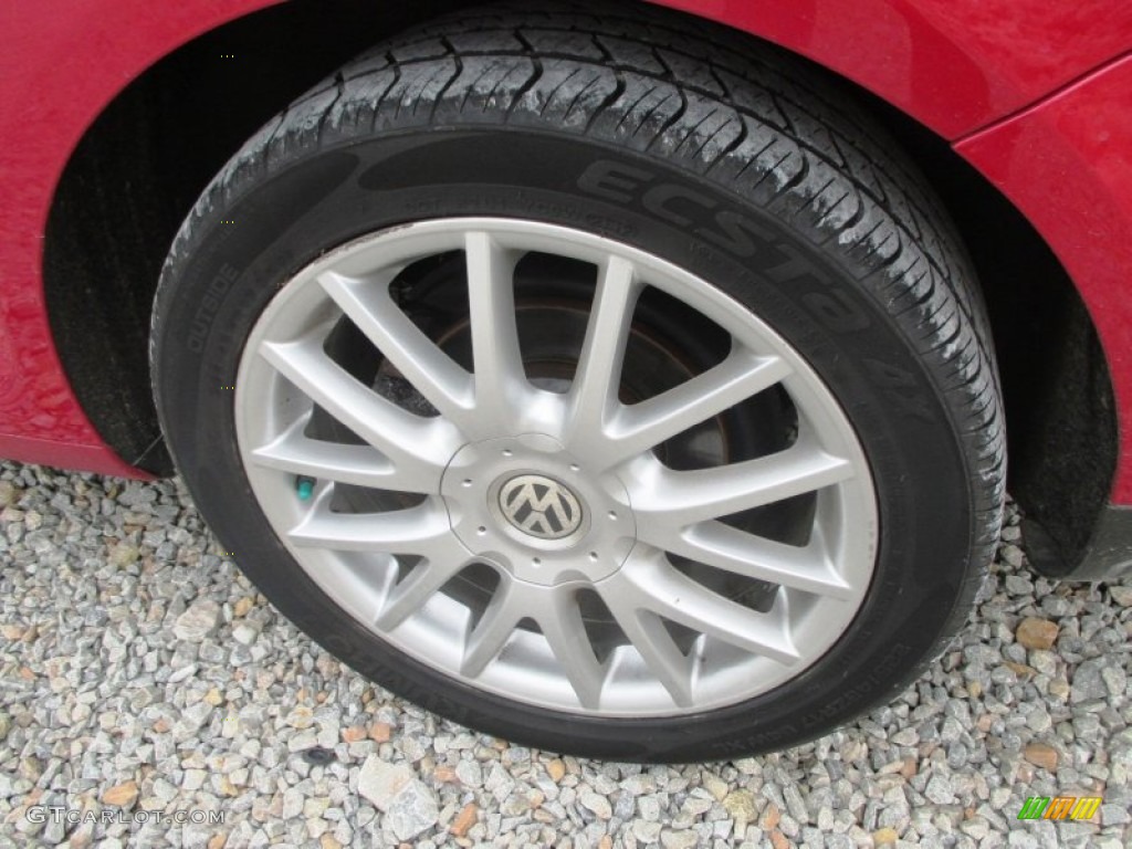 2008 Volkswagen Jetta Wolfsburg Edition Sedan Wheel Photo #97267165