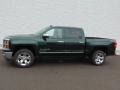 Rainforest Green Metallic - Silverado 1500 LTZ Crew Cab 4x4 Photo No. 2