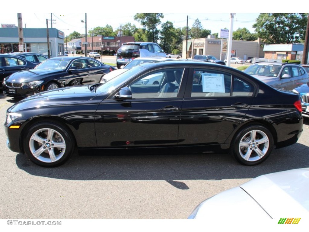 2014 3 Series 328d xDrive Sedan - Jet Black / Black photo #6