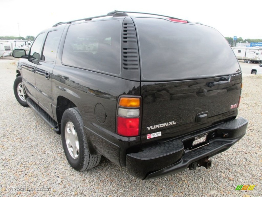 2004 Yukon XL Denali AWD - Onyx Black / Stone Gray photo #26