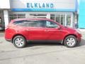 2014 Crystal Red Tintcoat Chevrolet Traverse LT AWD  photo #1