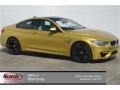 2015 Austin Yellow Metallic BMW M4 Coupe  photo #1