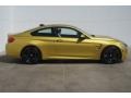2015 Austin Yellow Metallic BMW M4 Coupe  photo #2