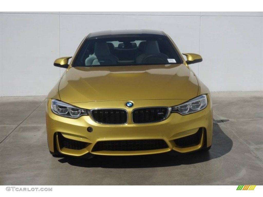 Austin Yellow Metallic 2015 BMW M4 Coupe Exterior Photo #97270097