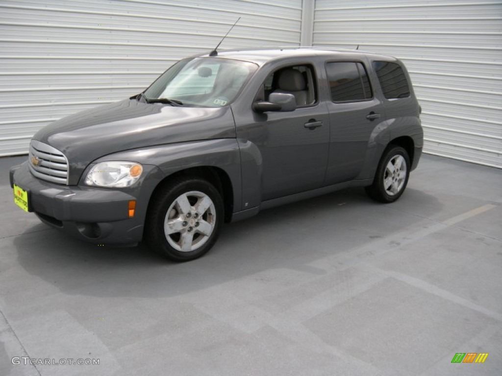 2008 HHR LT - Dark Gray Metallic / Gray photo #4