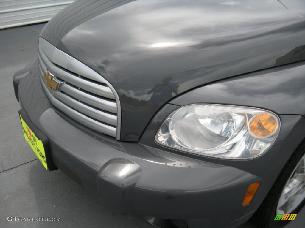 2008 HHR LT - Dark Gray Metallic / Gray photo #7