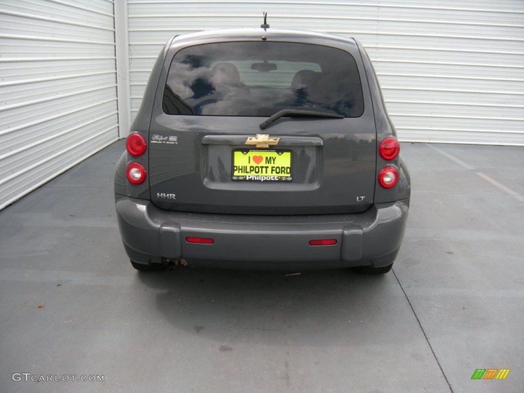 2008 HHR LT - Dark Gray Metallic / Gray photo #10