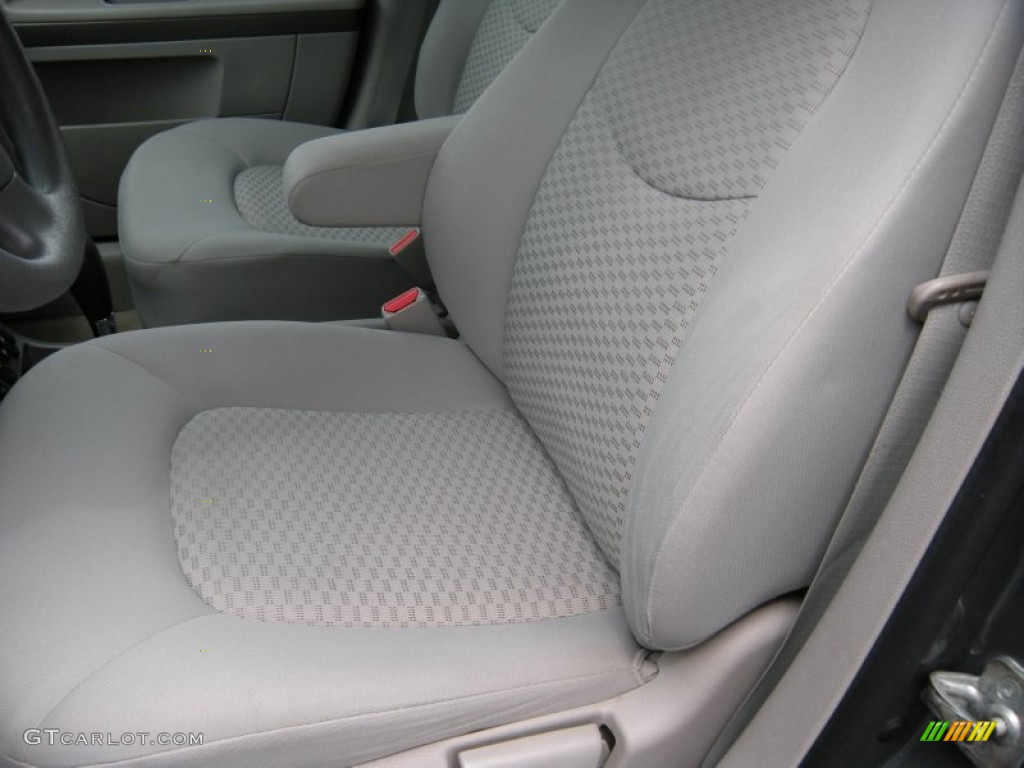 2008 HHR LT - Dark Gray Metallic / Gray photo #47