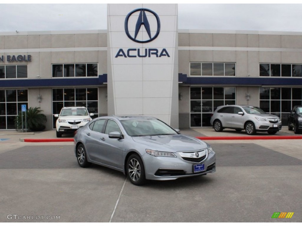 Slate Silver Metallic Acura TLX