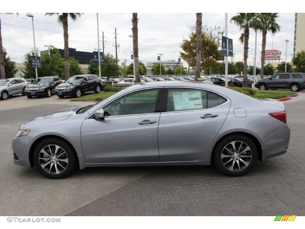 2015 TLX 2.4 Technology - Slate Silver Metallic / Ebony photo #4