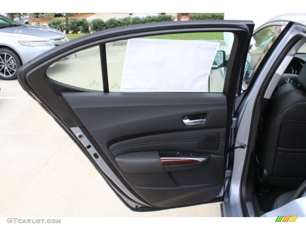 2015 TLX 2.4 Technology - Slate Silver Metallic / Ebony photo #12