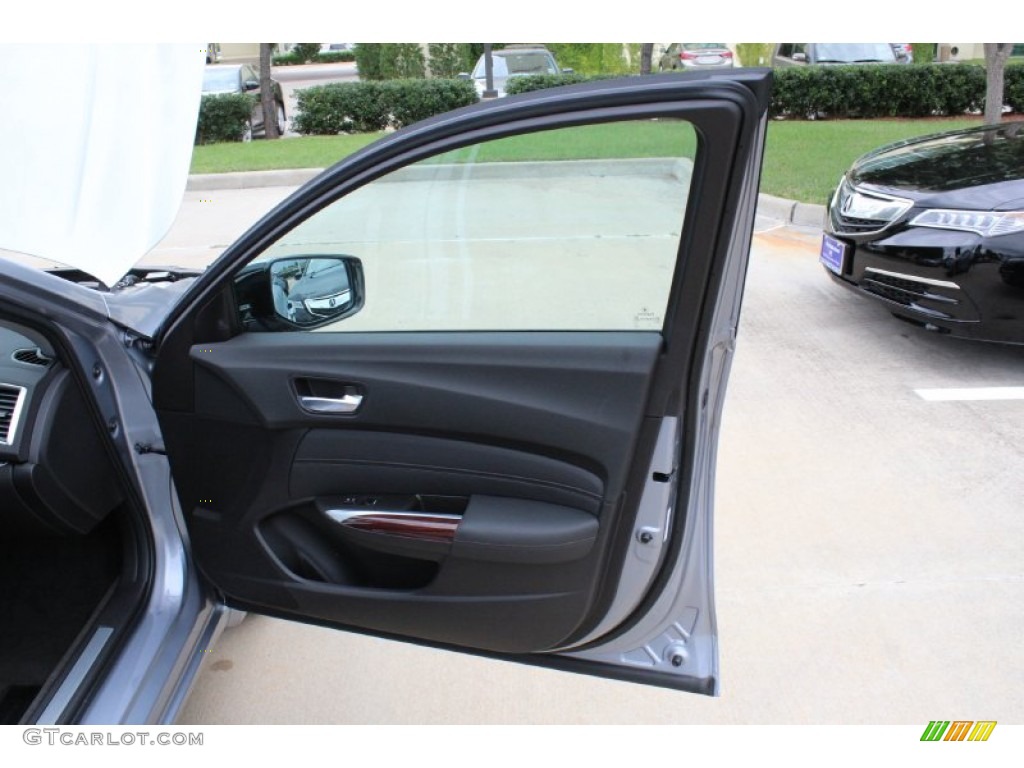 2015 TLX 2.4 Technology - Slate Silver Metallic / Ebony photo #18