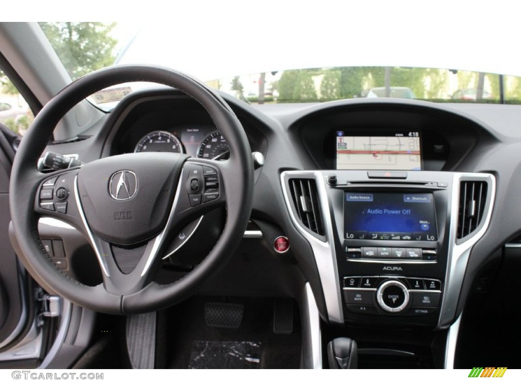 2015 TLX 2.4 Technology - Slate Silver Metallic / Ebony photo #28