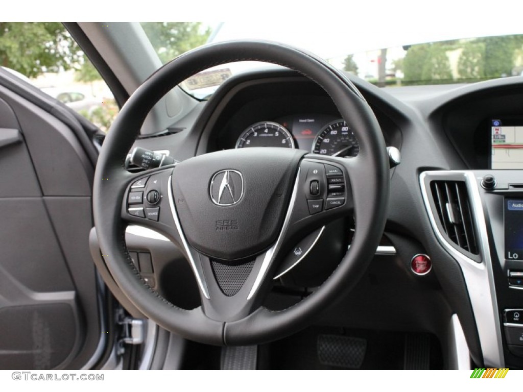 2015 TLX 2.4 Technology - Slate Silver Metallic / Ebony photo #29