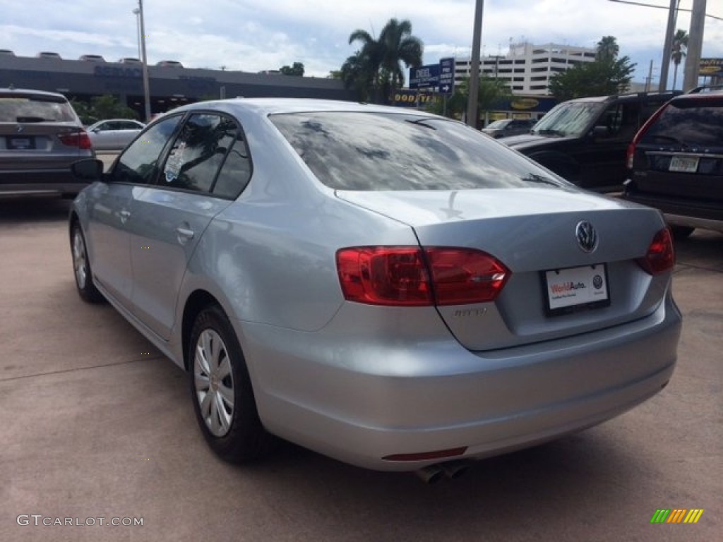 2014 Jetta S Sedan - Reflex Silver Metallic / Titan Black photo #3