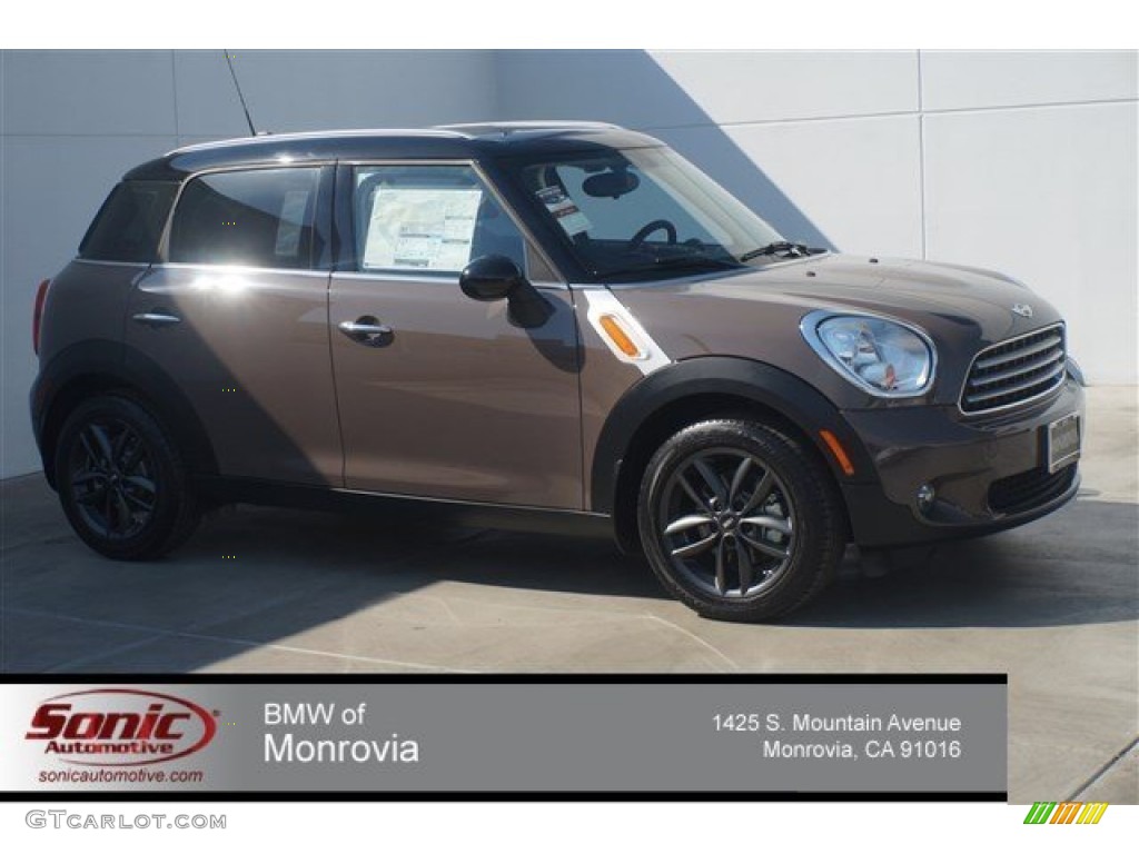 2014 Cooper Countryman - Light Coffee / Carbon Black photo #1