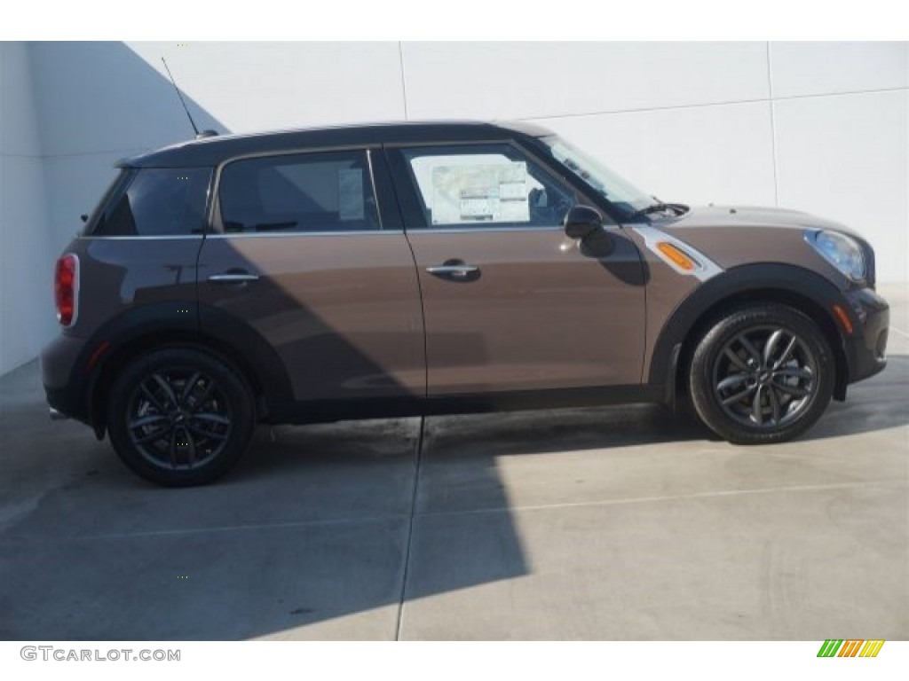 2014 Cooper Countryman - Light Coffee / Carbon Black photo #2