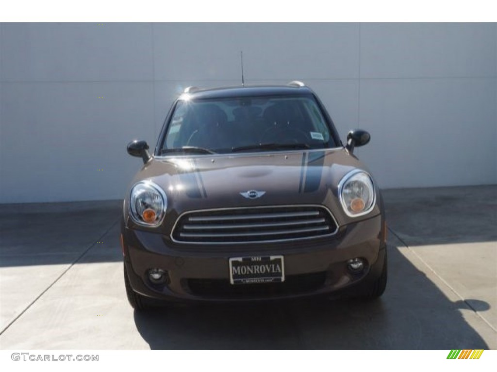 2014 Cooper Countryman - Light Coffee / Carbon Black photo #3