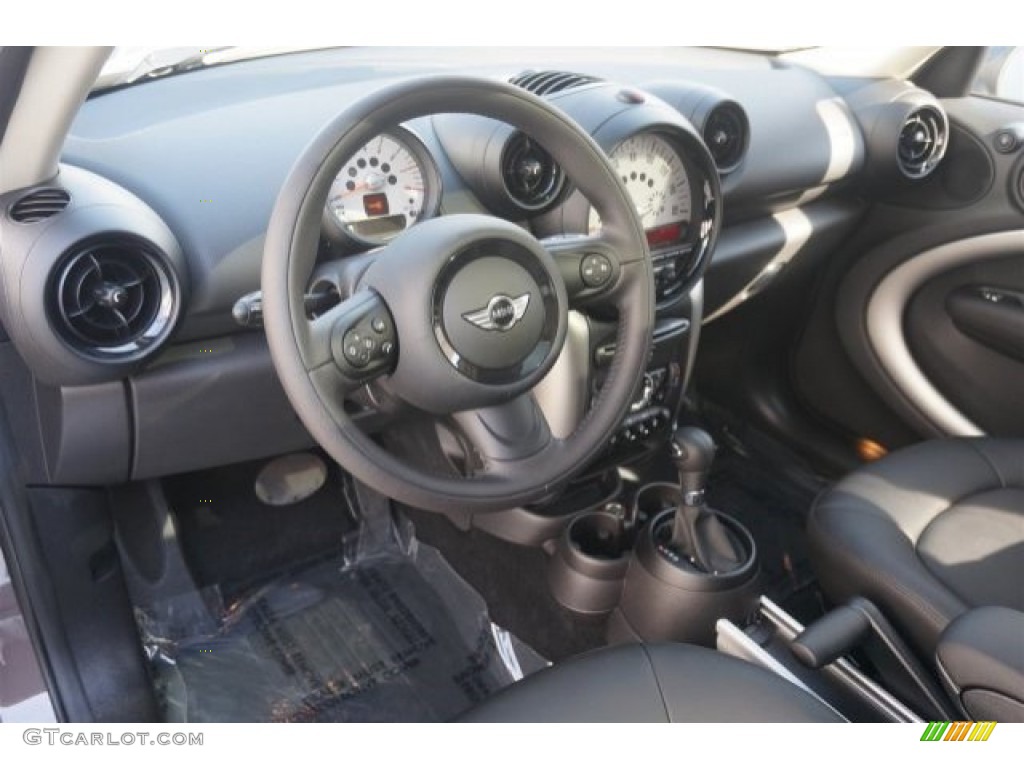 2014 Cooper Countryman - Light Coffee / Carbon Black photo #6