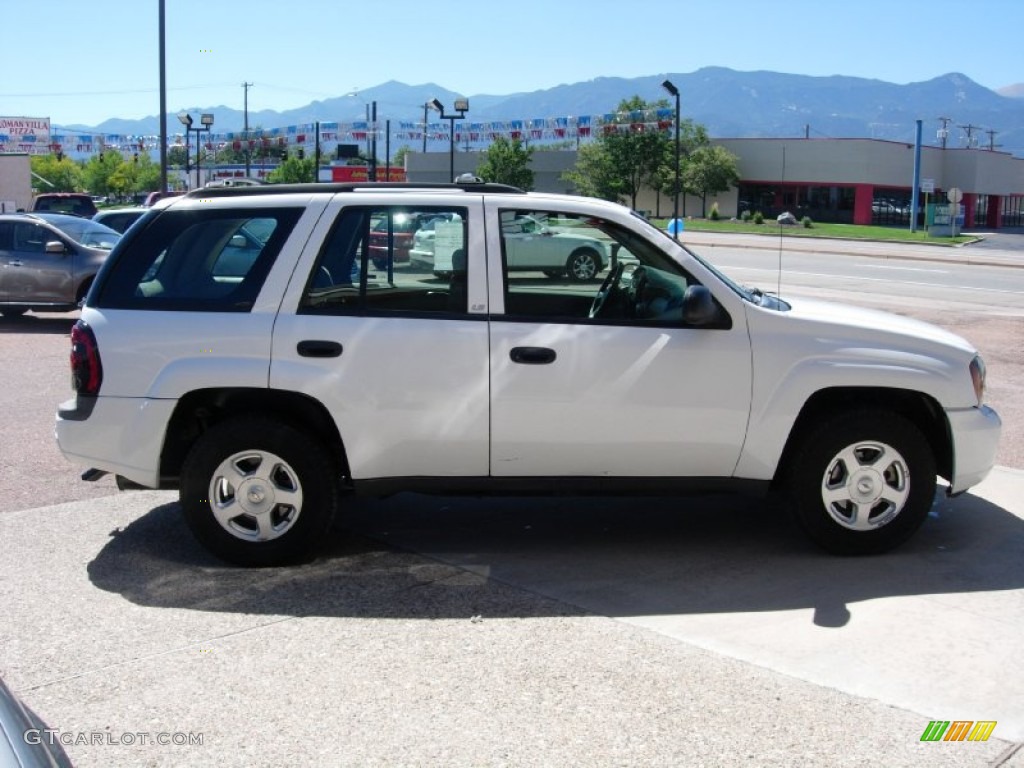 Summit White 2002 Chevrolet TrailBlazer LS Exterior Photo #97276623