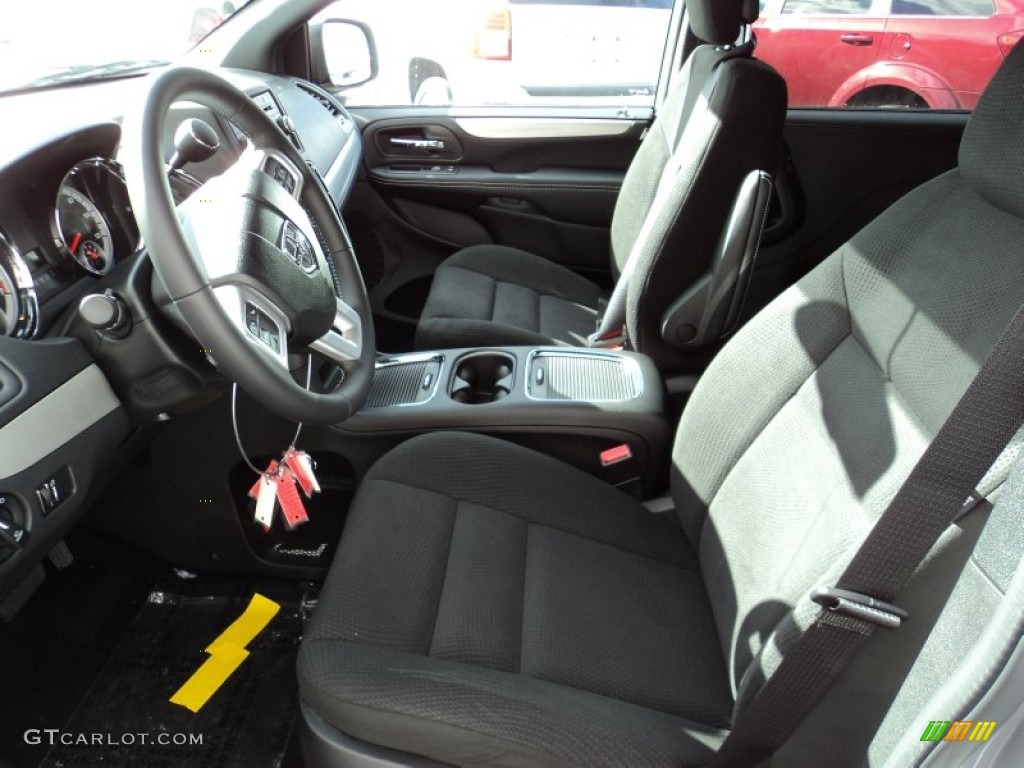 Black Interior 2015 Dodge Grand Caravan SXT Photo #97277898