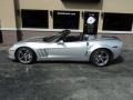 2012 Blade Silver Metallic Chevrolet Corvette Grand Sport Convertible  photo #21