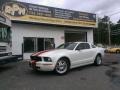 Performance White 2007 Ford Mustang V6 Premium Coupe
