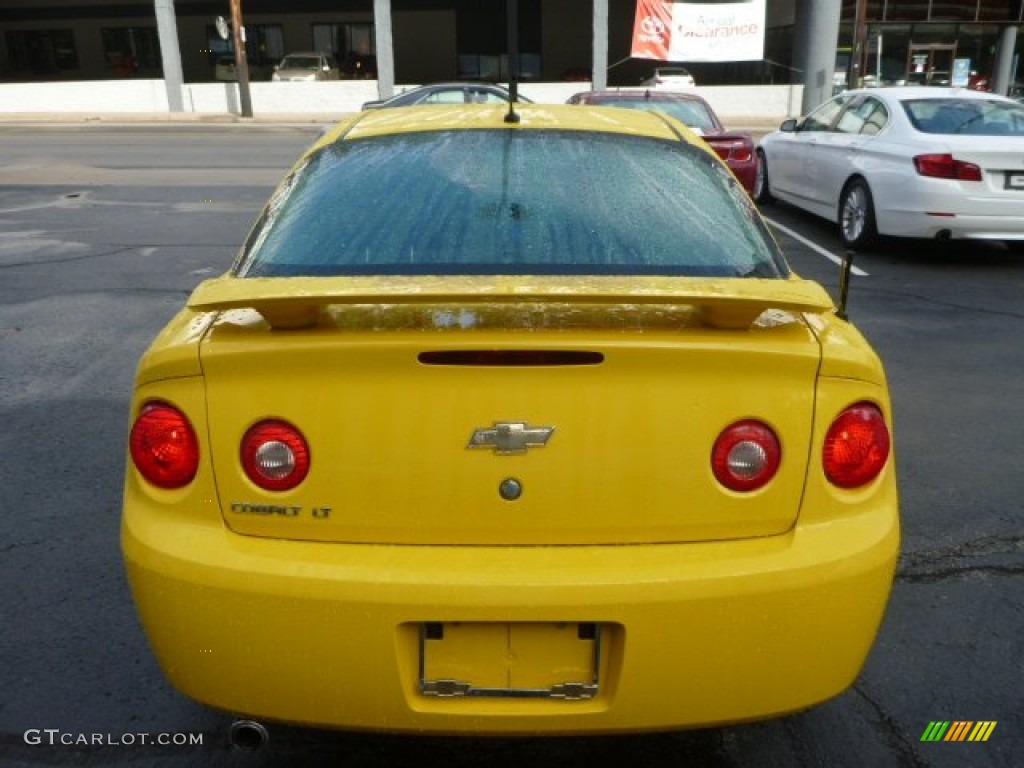 2009 Cobalt LT Coupe - Rally Yellow / Ebony photo #15