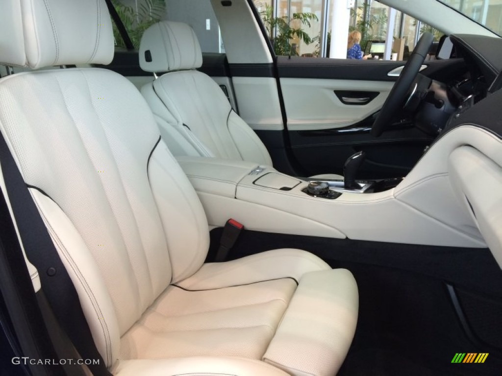 2015 BMW 6 Series 650i xDrive Gran Coupe Front Seat Photo #97281564