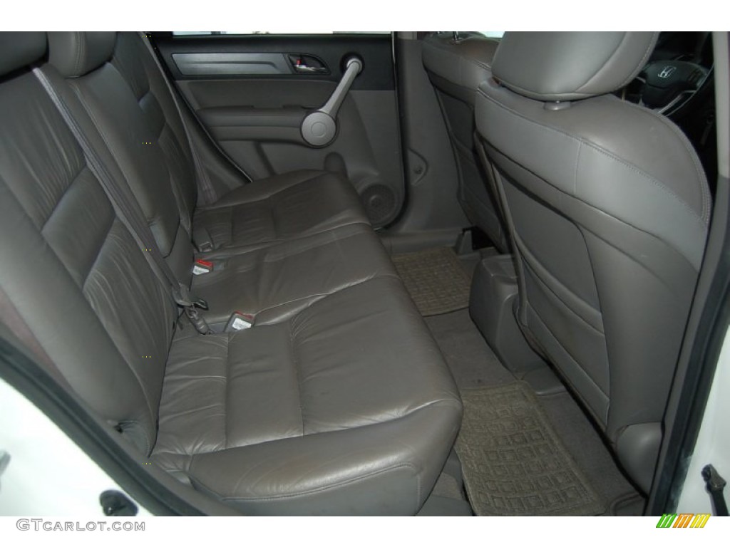 2007 CR-V EX-L - Taffeta White / Gray photo #31