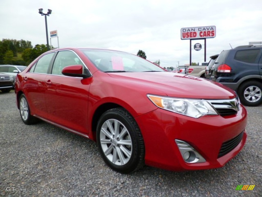 Barcelona Red Metallic Toyota Camry