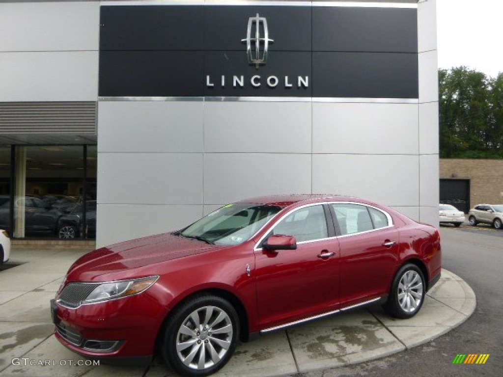 Ruby Red Lincoln MKS