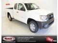 Super White 2015 Toyota Tacoma Access Cab