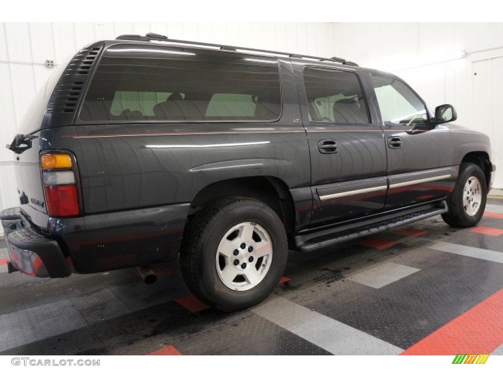 2005 Suburban 1500 LT 4x4 - Dark Gray Metallic / Gray/Dark Charcoal photo #7