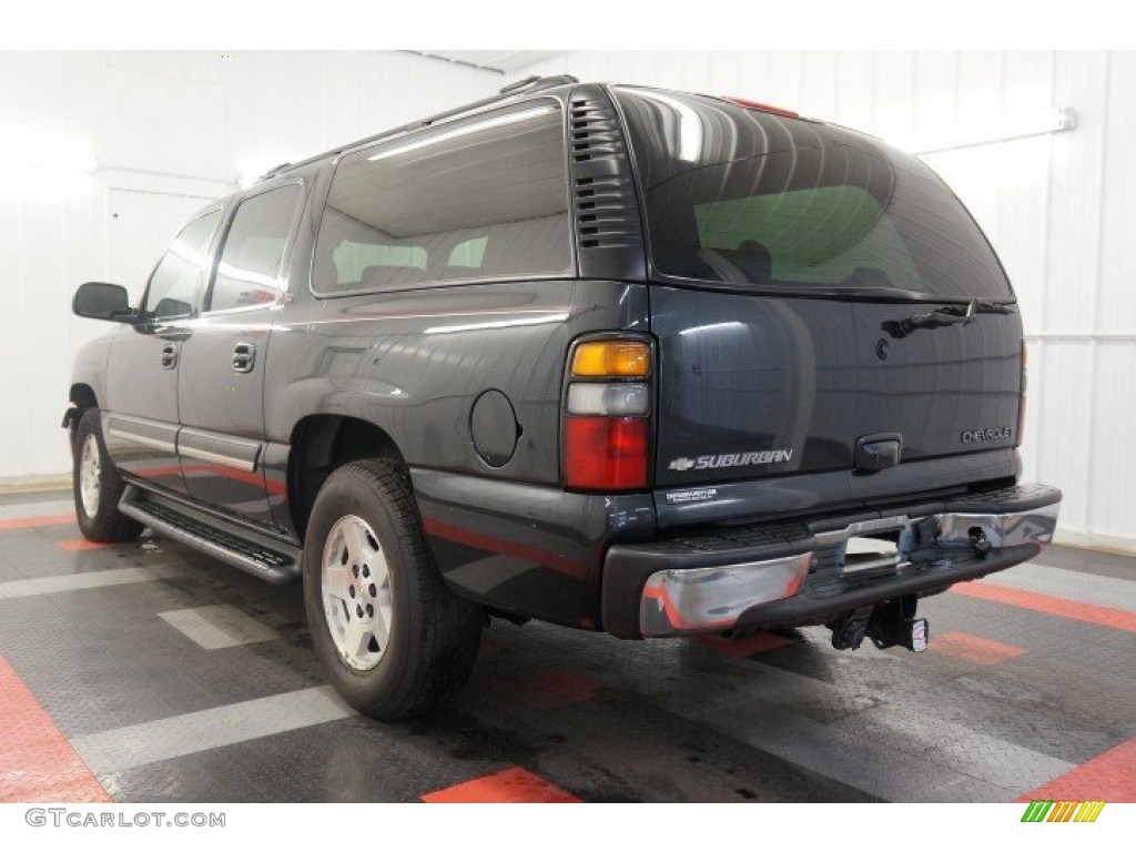 2005 Suburban 1500 LT 4x4 - Dark Gray Metallic / Gray/Dark Charcoal photo #10