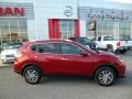 2014 Cayenne Red Nissan Rogue SL AWD  photo #7